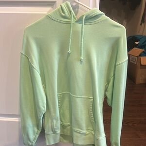 TNA airy Mint Green Hoodie